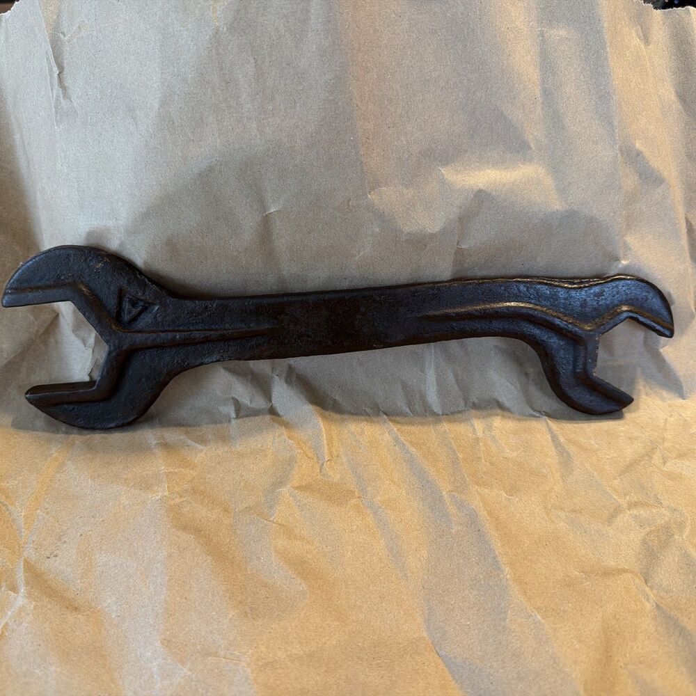 Antique Janesville Machine Co Plow Wrench A 12in Double Open End Farm Implement